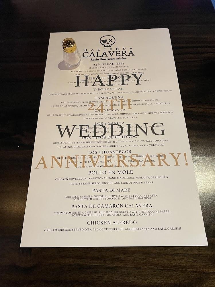 Hacienda Calavera Schaumburg Menu image 3