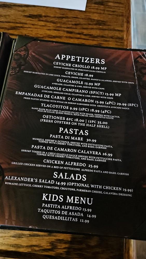 Hacienda Calavera Schaumburg Menu image 4